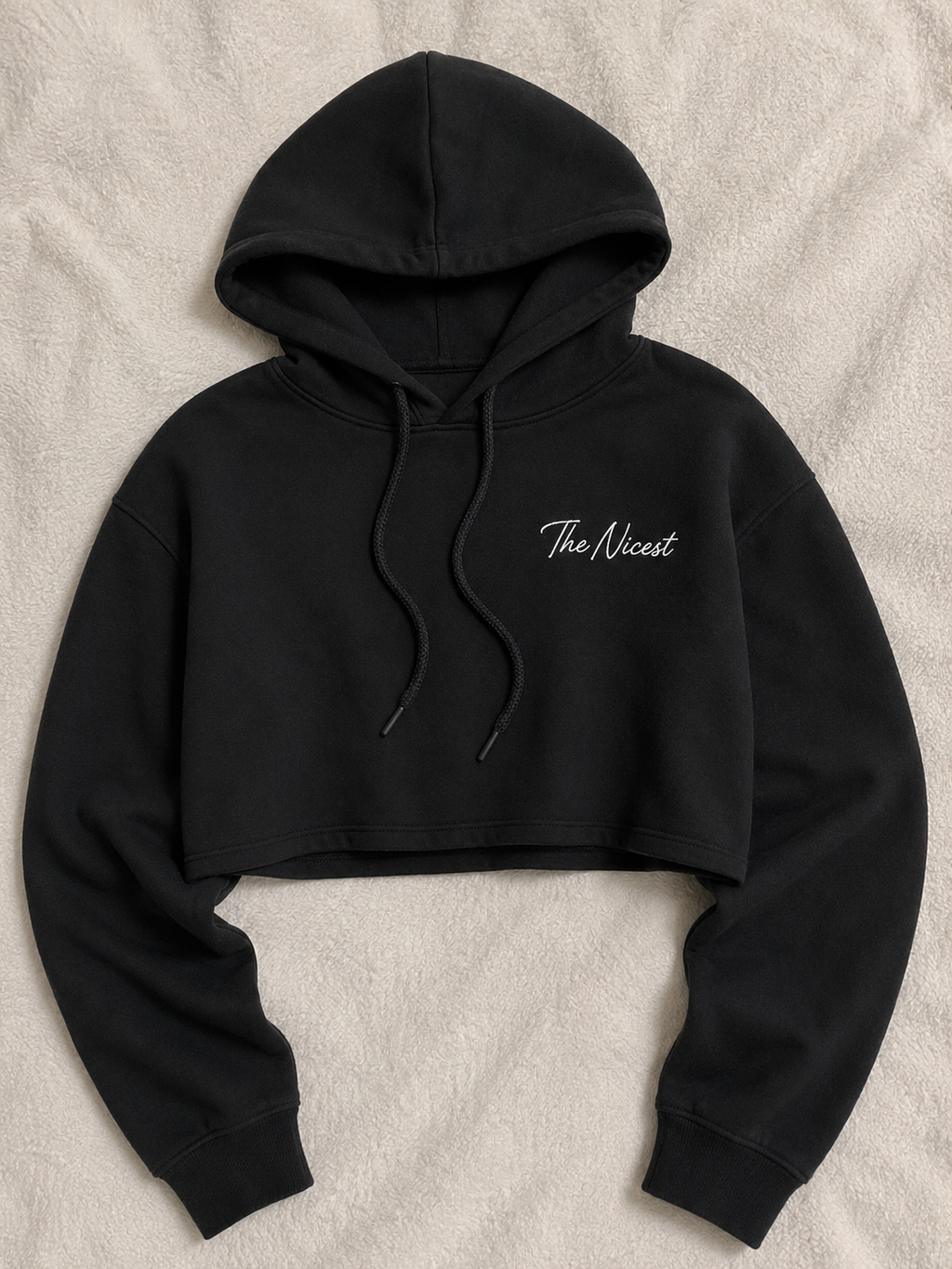 Crop Top "The Nicest" Hoodie