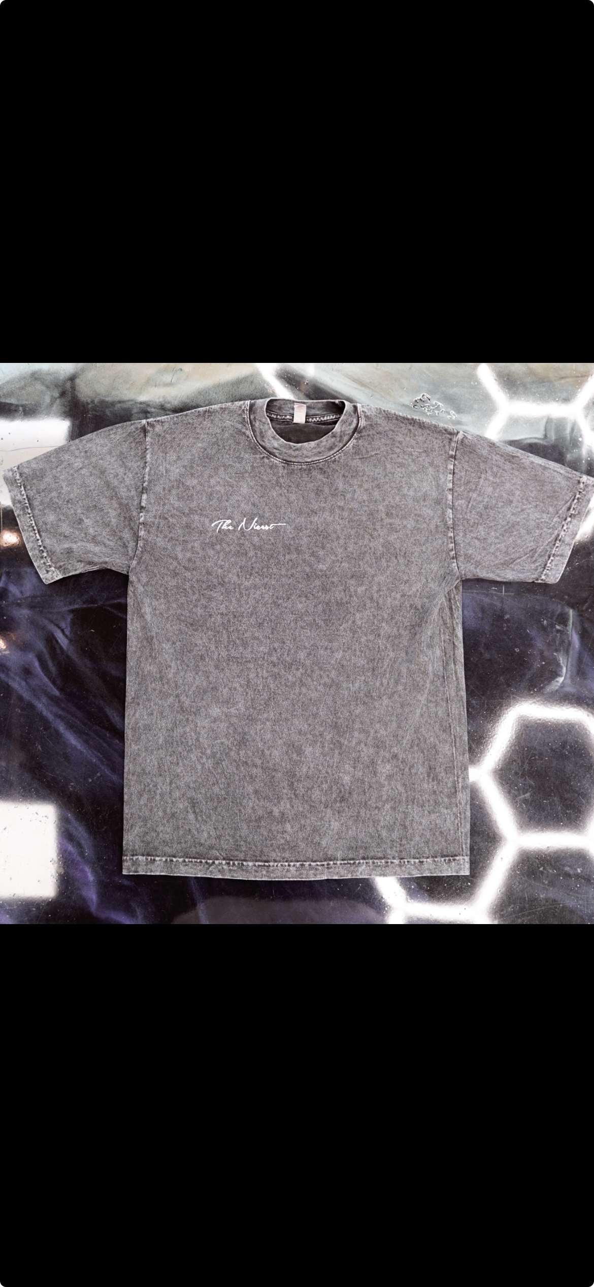 BLACK DENIM THE NICEST T SHIRT