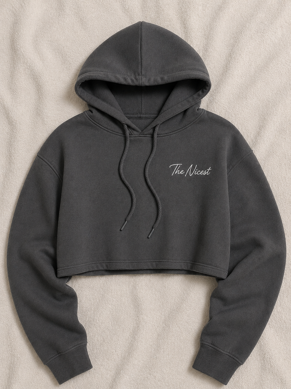 Crop Top "The Nicest" Hoodie